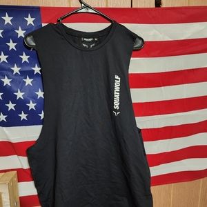 Squatwolf Black XL workout tank